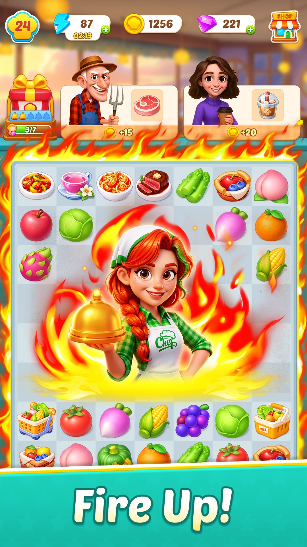 Merge Kitchen - Cook & Story screenshot