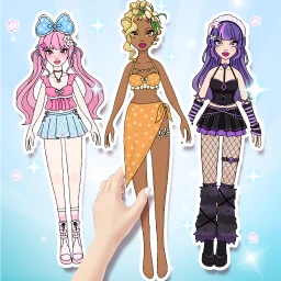 Symbol von DIY Paper Doll family Spiele